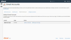 Default Account
