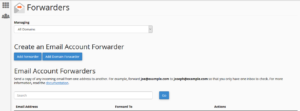 Create Forwarders